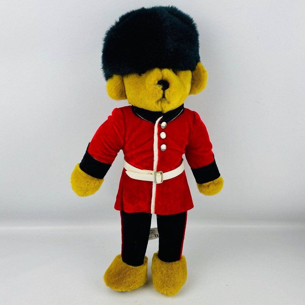 MerryThought Teddy Bear Buckingham Palace Guard 18" Plush‎ Toy Made in England